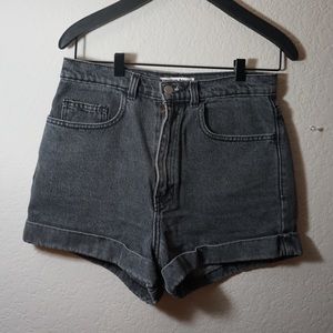 American Apparel denim shorts